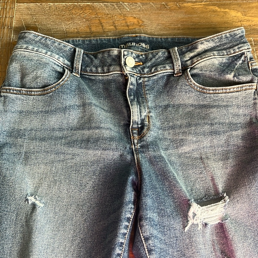 Maurice’s, distressed jeans